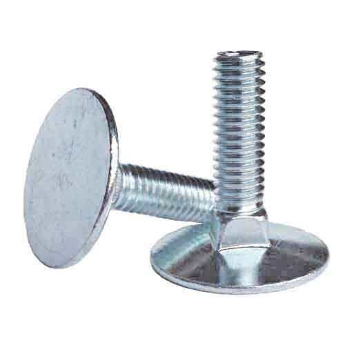 EB141 1/4"-20 X 1" Elevator Bolt, Flat Countersunk Head, Grade 2, Zinc